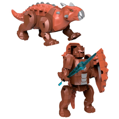 Трансформер Bondibot Робот с мечом Анкилозавр Bondibon ВВ5670 1